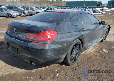 2016 BMW 640I Gran Coupe xDrive from USA, damaged, VIN WBA6D2C55GGT65791